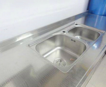 白鋼廚具臺(tái)面